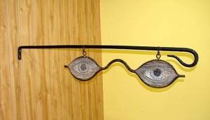 Eye Glasses Optometrist Trade Sign, trade signs, vintage signs, collectible signs