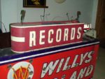 Old Records sign neon,Old porcelain neon signs